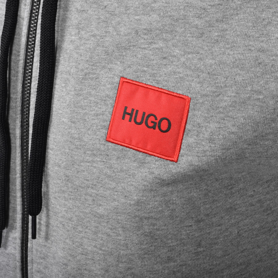 Alternative Image for ProductHUGO Daple212 Hoodie Grey3